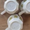 Johnson Brothers Ironstone Lemon Tree cups and saucers