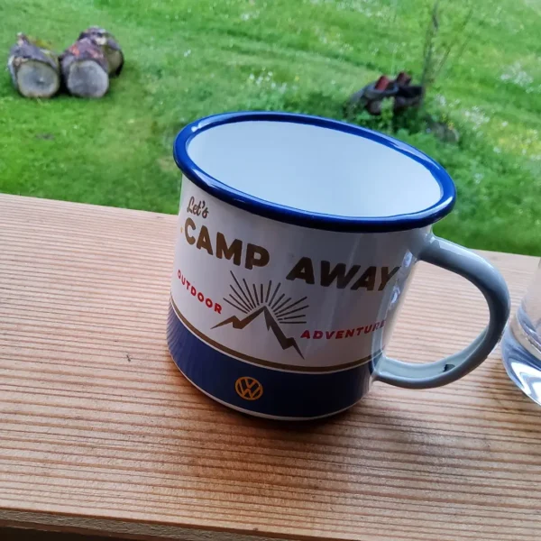 Enamel VW T1 Bulli Campervan MUG