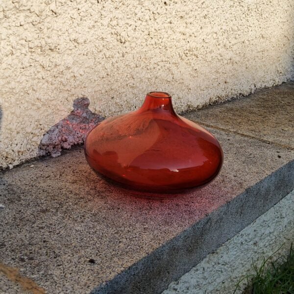 Vintage Ikea Salong Red Bud Vase